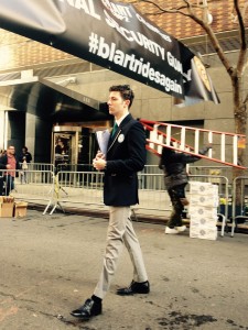 The official from the Guinness Book of World Records.