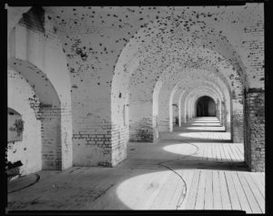 Casemates at Fort Pulaski